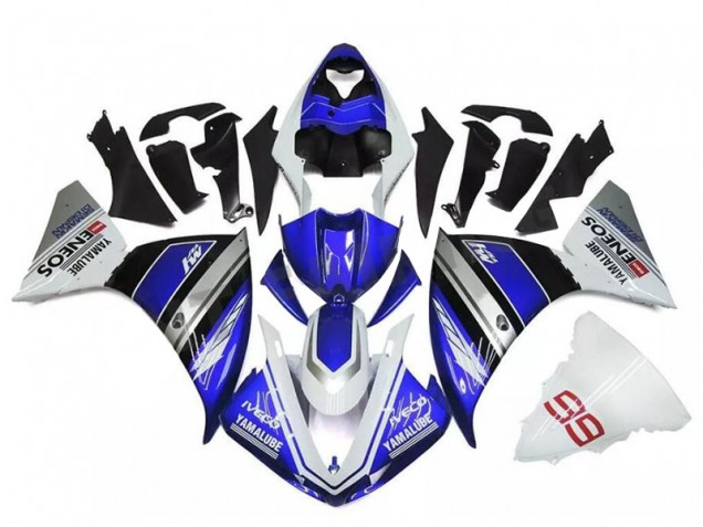 Großhandel R1 2009-2011 Motorrad Verkleidungen - Weiß Blau Silber Großhandel R1 2009-2011 Motorrad Verkleidungen - Weiß Blau Silber