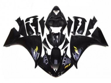 Großhandel R1 2009-2011 Motorrad Verkleidungen - Schwarz