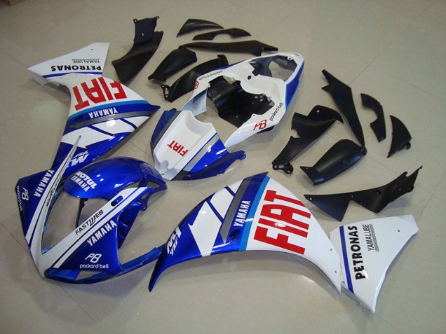 Großhandel R1 2009-2011 Motorrad Verkleidungen - Blau Weiß Fiat Großhandel R1 2009-2011 Motorrad Verkleidungen - Blau Weiß Fiat