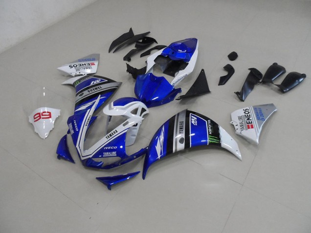 Großhandel R1 2009-2011 Motorrad Vollverkleidung - Blau Weiß Großhandel R1 2009-2011 Motorrad Vollverkleidung - Blau Weiß