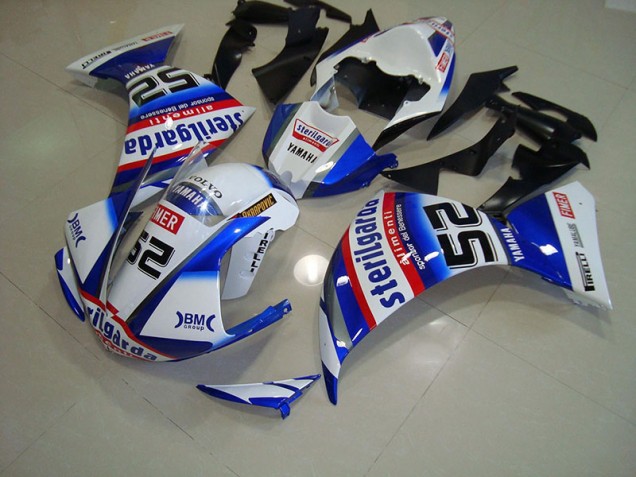 Großhandel R1 2009-2011 Motorrad Verkleidungen - Weiß Schwarz Sterilgarda Großhandel R1 2009-2011 Motorrad Verkleidungen - Weiß Schwarz Sterilgarda