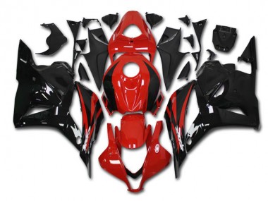 Großhandel CBR 600 RR 2009-2012 Motorrad Verkleidungen Komplett Sets - Rot Schwarz