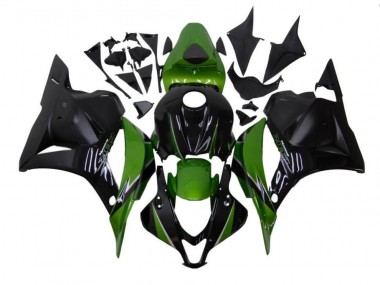 Großhandel CBR 600 RR 2009-2012 Motorrad Verkleidungen - Grün Schwarz