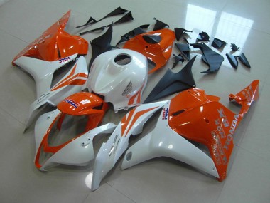 Großhandel CBR 600 RR 2009-2012 Motorrad Verkleidungen - Orange Perl Weiß