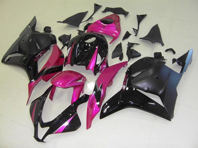 Großhandel CBR 600 RR 2009-2012 Motorrad Verkleidungen - Rosa Schwarz Großhandel CBR 600 RR 2009-2012 Motorrad Verkleidungen - Rosa Schwarz