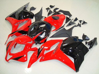 Großhandel CBR 600 RR 2009-2012 Motorrad Verkleidungen & Plastik - Rot Schwarz