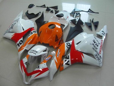 Großhandel CBR 600 RR 2009-2012 Motorrad Verkleidungen - Weiß New Repsol