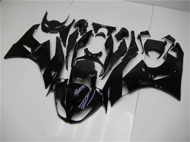 Großhandel ZX6R 2009-2012 Motorrad Verkleidungen - Glänzend Schwarz Großhandel ZX6R 2009-2012 Motorrad Verkleidungen - Glänzend Schwarz