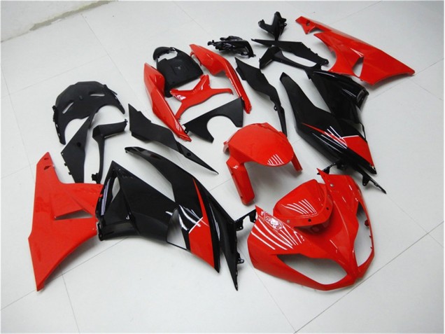 Großhandel ZX6R 2009-2012 Motorrad Verkleidungen - Rot Schwarz Großhandel ZX6R 2009-2012 Motorrad Verkleidungen - Rot Schwarz