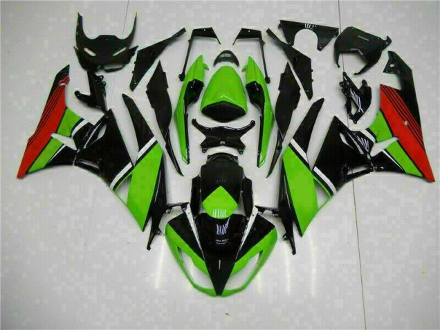 Großhandel ZX6R 2009-2012 Motorrad Verkleidungen - Schwarz Grün Rot Großhandel ZX6R 2009-2012 Motorrad Verkleidungen - Schwarz Grün Rot