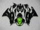 Großhandel ZX6R 2009-2012 Motorrad Verkleidung - Schwarz Grün Großhandel ZX6R 2009-2012 Motorrad Verkleidung - Schwarz Grün