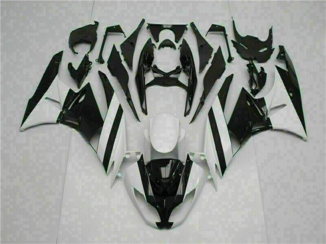 Großhandel ZX6R 2009-2012 Motorrad Verkleidungen - Weiß Schwarz Großhandel ZX6R 2009-2012 Motorrad Verkleidungen - Weiß Schwarz