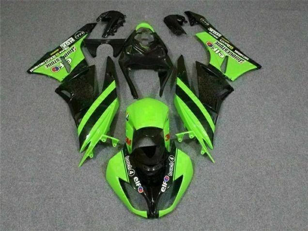 Großhandel ZX6R 2009-2012 Motorrad Verkleidungen - Schwarz Grün 3M Touch4 Großhandel ZX6R 2009-2012 Motorrad Verkleidungen - Schwarz Grün 3M Touch4