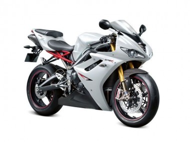 Großhandel Daytona 675 Triple 2009-2012 Motorrad Verkleidungen - Perl Weiß Schwarz