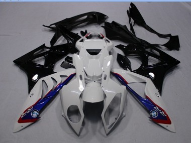 Großhandel S1000RR 2009-2014 Motorrad Verkleidungen - Weiß Schwarz Blau