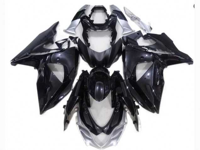 Großhandel GSXR 1000 K9 2009-2016 Motorrad Verkleidungen - Schwarz Silber Großhandel GSXR 1000 K9 2009-2016 Motorrad Verkleidungen - Schwarz Silber