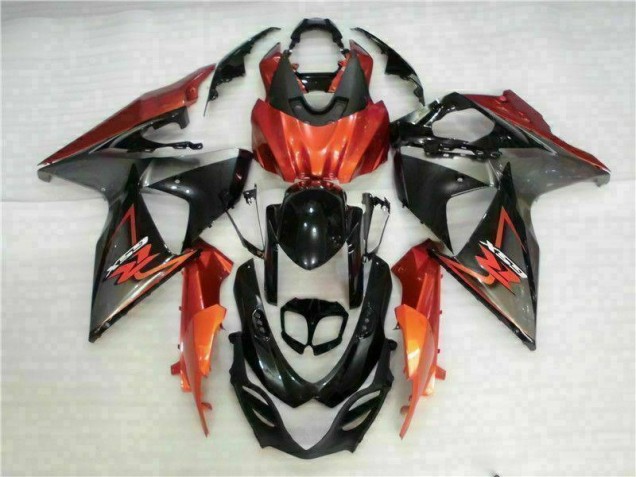 Großhandel GSXR 1000 K9 2009-2016 Motorrad Vollverkleidung - Braun Schwarz Großhandel GSXR 1000 K9 2009-2016 Motorrad Vollverkleidung - Braun Schwarz
