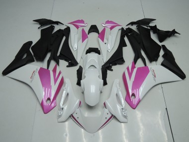 Großhandel CBR 250 RR 2011-2013 Motorrad Verkleidungen - Weiß Rosa