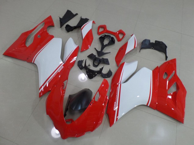 Großhandel Ducati 1199 2011-2014 Motorrad Verkleidungen - Rot Weiß Großhandel Ducati 1199 2011-2014 Motorrad Verkleidungen - Rot Weiß