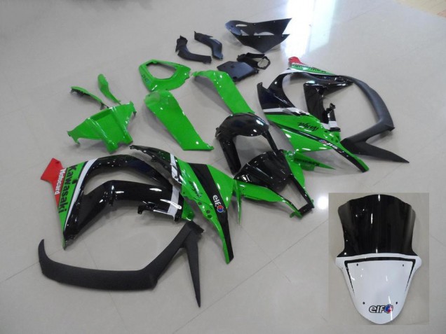 Großhandel ZX10R 2011-2015 Motorrad Verkleidung - Grün und Schwarz Großhandel ZX10R 2011-2015 Motorrad Verkleidung - Grün und Schwarz