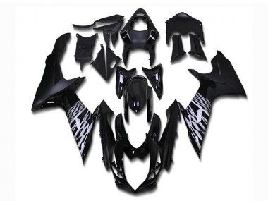 Großhandel GSXR 600 / 750 K11 2011-2024 Motorrad Verkleidungen - Matt Schwarz