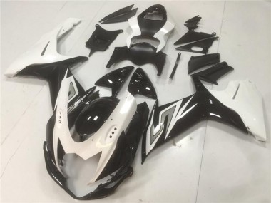 Großhandel GSXR 600 / 750 K11 2011-2024 Motorrad Verkleidungen - Schwarz Weiß