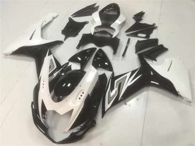 Großhandel GSXR 600 / 750 K11 2011-2024 Motorrad Verkleidungen - Schwarz Weiß Großhandel GSXR 600 / 750 K11 2011-2024 Motorrad Verkleidungen - Schwarz Weiß