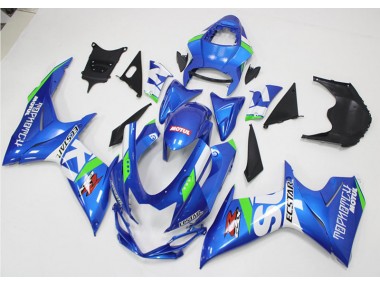 Großhandel GSXR 600 / 750 K11 2011-2024 Motorrad Verkleidungen - Blau Weiß Grün