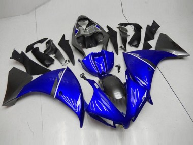 Großhandel R1 2012-2014 Motorrad Verkleidungen - Schwarz Blau