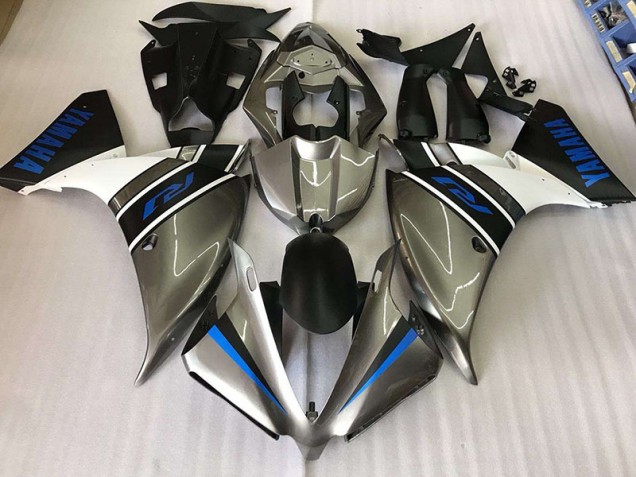 Großhandel R1 2012-2014 Motorrad Verkleidungen - Silber Blau Großhandel R1 2012-2014 Motorrad Verkleidungen - Silber Blau
