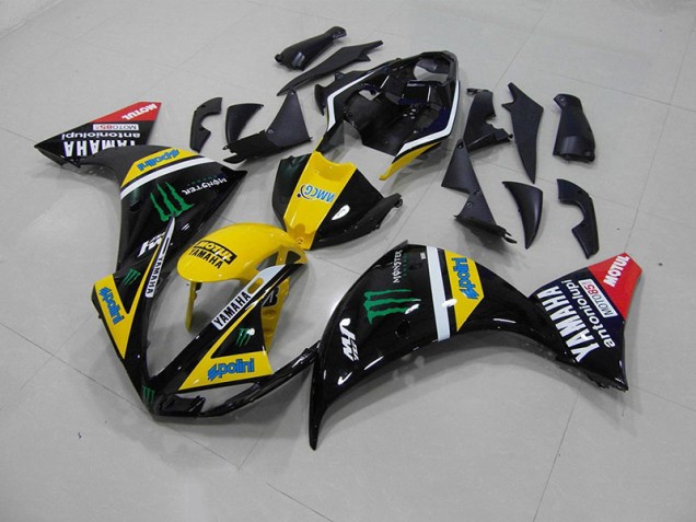 Großhandel R1 2012-2014 Motorrad Verkleidungen - Gelb Schwarz Monster Großhandel R1 2012-2014 Motorrad Verkleidungen - Gelb Schwarz Monster