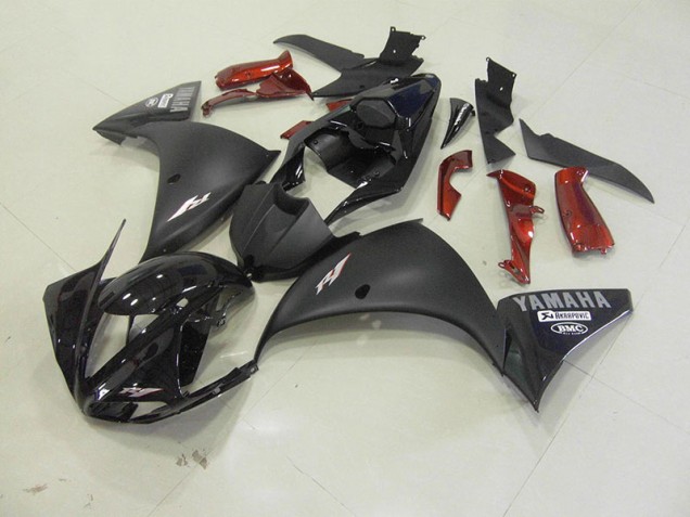 Großhandel R1 2012-2014 Motorrad Vollverkleidung - Matt Schwarz Großhandel R1 2012-2014 Motorrad Vollverkleidung - Matt Schwarz