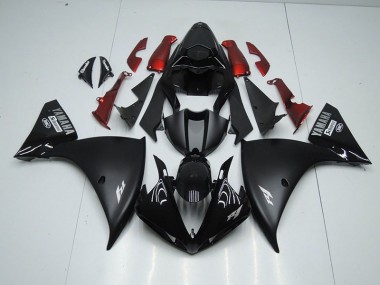 Großhandel R1 2012-2014 Motorrad Verkleidung - Matt Schwarz