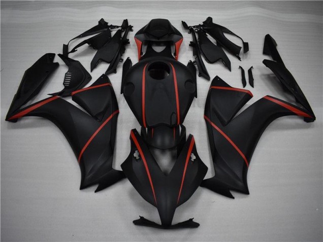 Großhandel CBR 1000 RR 2012-2016 Motorrad Verkleidungen - Matt Schwarz Rot Großhandel CBR 1000 RR 2012-2016 Motorrad Verkleidungen - Matt Schwarz Rot