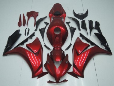 Großhandel CBR 1000 RR 2012-2016 Motorrad Verkleidungen - Rot Schwarz