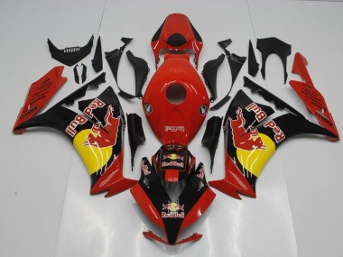 Großhandel CBR 1000 RR 2012-2016 Motorrad Verkleidungen - Schwarzer Rot Bull