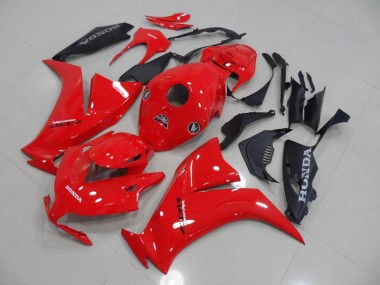 Großhandel CBR 1000 RR 2012-2016 Motorrad Verkleidungen - Rot und Matt Schwarz