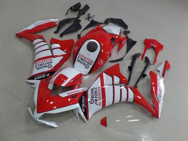 Großhandel CBR 1000 RR 2012-2016 Motorrad Verkleidungen - Rot mit Weiß Wing