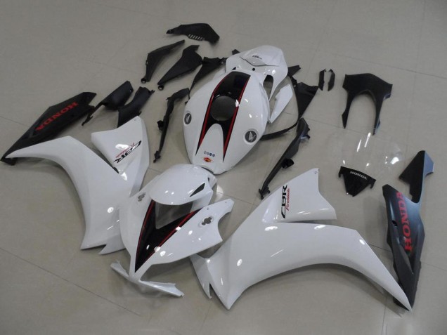 Großhandel CBR 1000 RR 2012-2016 Motorrad Verkleidungen - Weiß Und Matt Schwarz OEM Stil Großhandel CBR 1000 RR 2012-2016 Motorrad Verkleidungen - Weiß Und Matt Schwarz OEM Stil