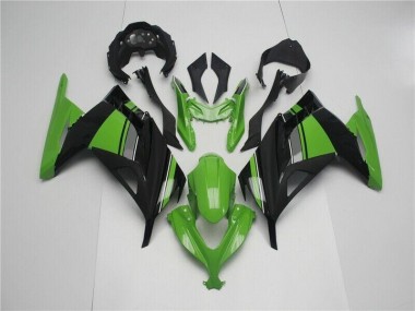 Großhandel EX300 2013-2016 Motorrad Verkleidung - Grün Schwarz