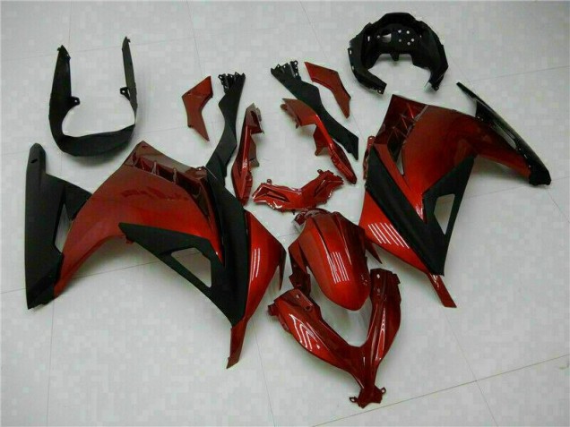 Großhandel EX300 2013-2016 Motorrad Verkleidungen - Rot