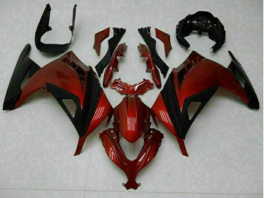 Großhandel EX300 2013-2016 Motorrad Verkleidungen - Rot