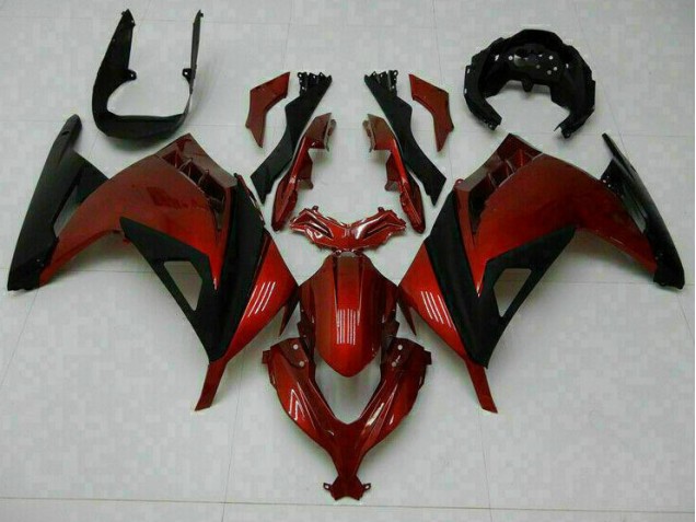 Großhandel EX300 2013-2016 Motorrad Verkleidungen - Rot