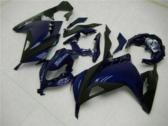 Großhandel EX300 2013-2016 Motorrad Verkleidungen - Blau Schwarz Großhandel EX300 2013-2016 Motorrad Verkleidungen - Blau Schwarz