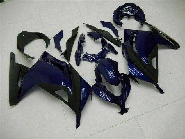 Großhandel EX300 2013-2016 Motorrad Verkleidungen - Blau Schwarz Großhandel EX300 2013-2016 Motorrad Verkleidungen - Blau Schwarz