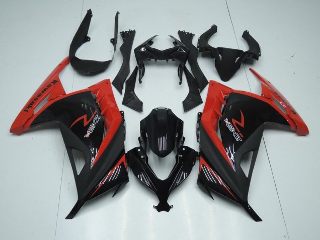 Großhandel ZX 300R 2013-2016 Motorrad Verkleidung - Rot Schwarz Großhandel ZX 300R 2013-2016 Motorrad Verkleidung - Rot Schwarz