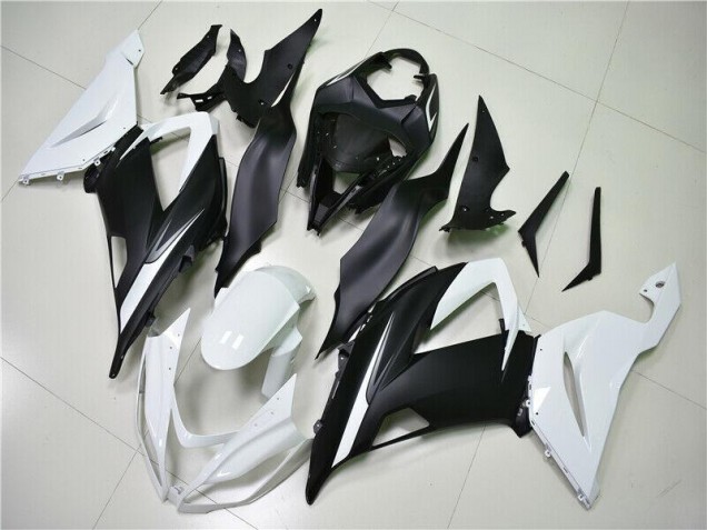 Großhandel ZX6R 2013-2018 Motorrad Verkleidung - Weiß Schwarz Großhandel ZX6R 2013-2018 Motorrad Verkleidung - Weiß Schwarz