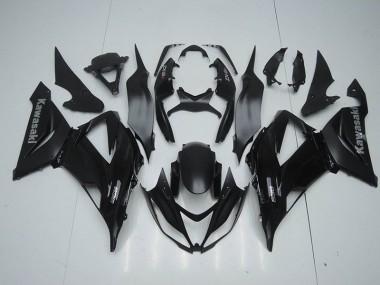 Großhandel ZX6R 2013-2018 Motorrad Verkleidungen - Matt Schwarz