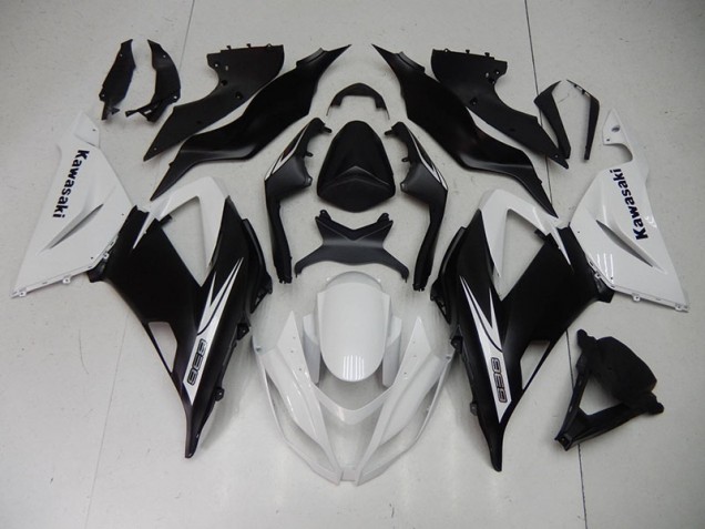 Großhandel ZX6R 2013-2018 Motorrad Verkleidungen - Schwarz Weiß Großhandel ZX6R 2013-2018 Motorrad Verkleidungen - Schwarz Weiß
