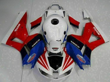 Großhandel CBR 600 RR 2013-2023 Motorrad Verkleidungen - Rot Blau
